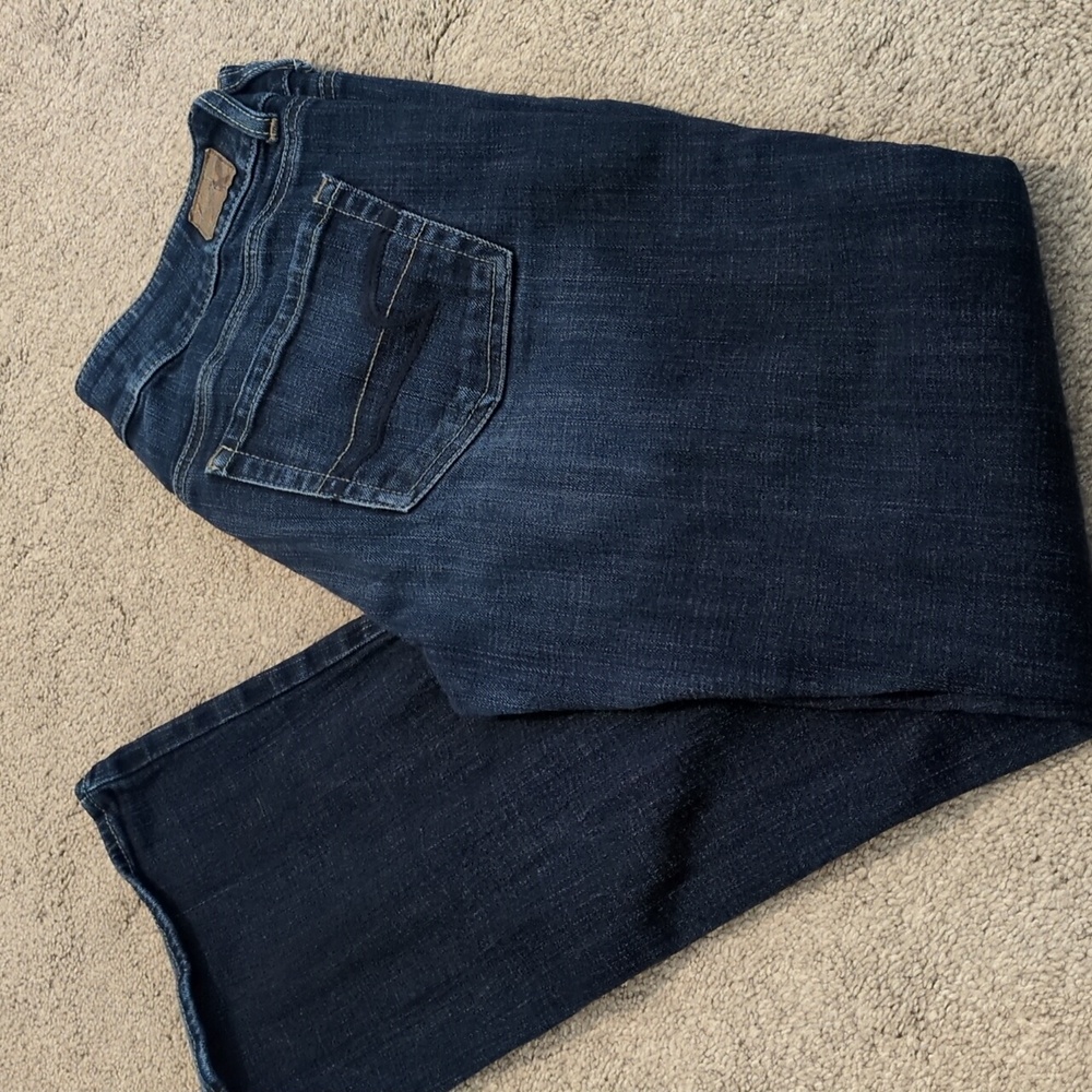 American Eagle denim jeans. Artist stretch boot cut size 6.
